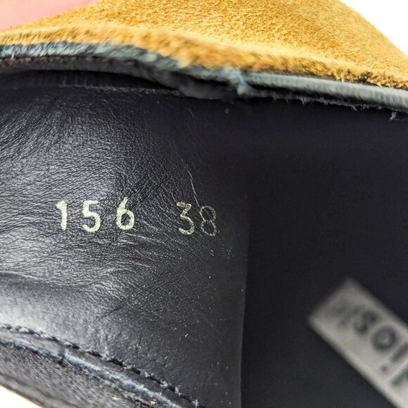 Acne Studios Women Jensen Suede Western Chelsea Point Toe Boots 7.5US EUR38 - Picture 8 of 12